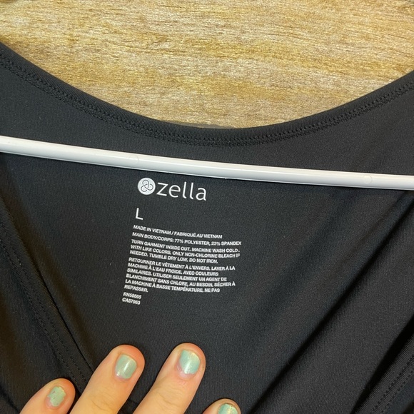 Zella cutout bodysuit leotard EEUC Nordstrom L large - Picture 5 of 6